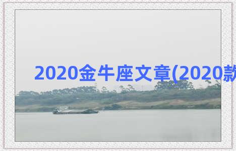 2020金牛座文章(2020款金牛座)